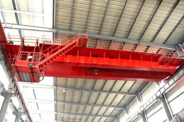 Gweithdy QD Bridge Crane 50 Ton